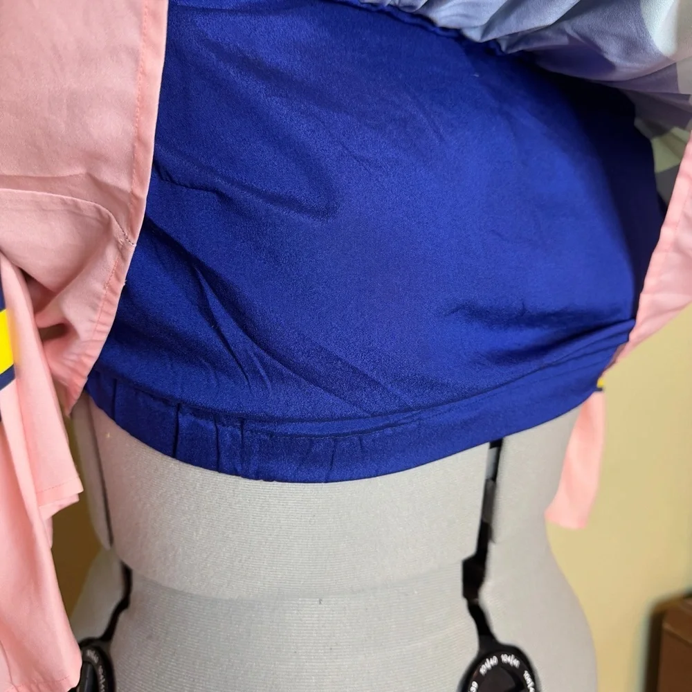 NWT Eloquii Colorful Off-Shoulder Ruffle Top - Picture 3 of 4